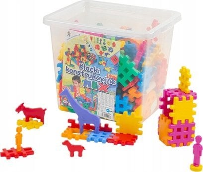 Klocki konstrukcyjne mix150 w pojem.KKP150 03268