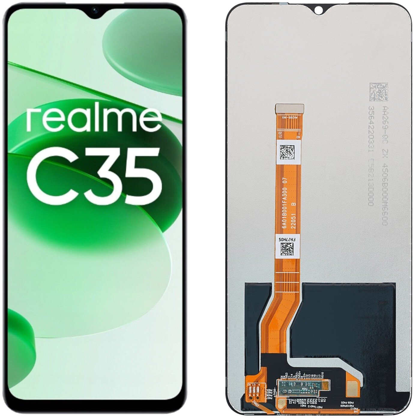 Wyświetlacz do Realme C35 LCD RMX3511 Ekran