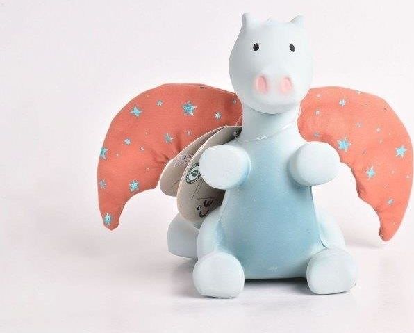 Tikiri Tikiri - Gryzak z grzechotką Smok Sunrise