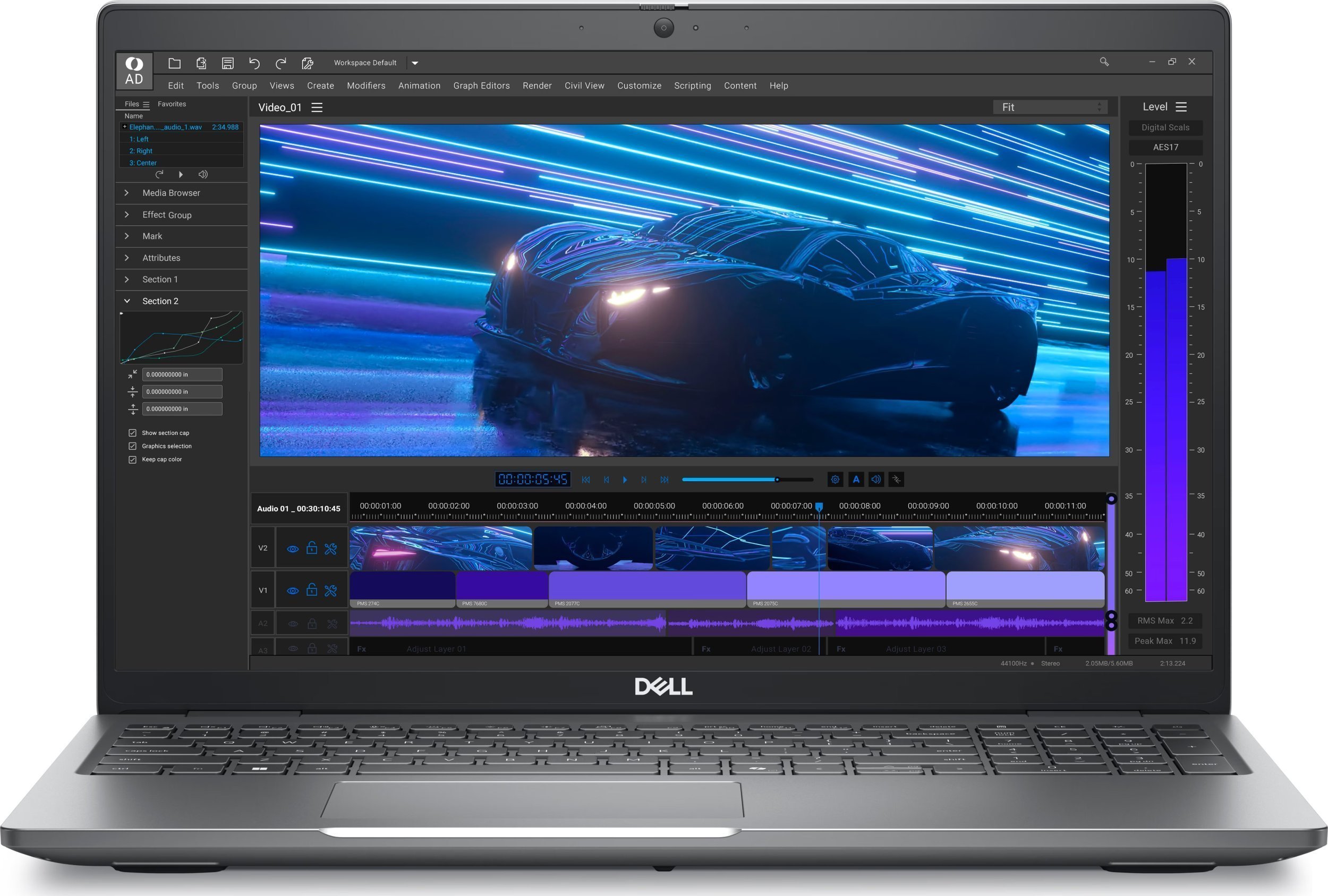 Laptop Dell Precision 3591 Ultra 7 155H / 16 GB / 512 GB / W11 Pro / RTX 500 Ada (N101P3591EMEA_VP)