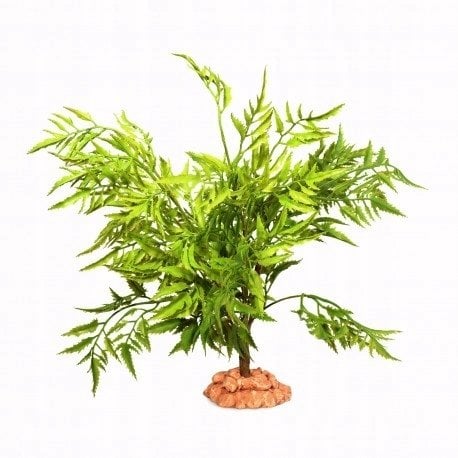 Terra Natura Dekoracja terarystyczna roślina pustynna na podstawce duża 40cm