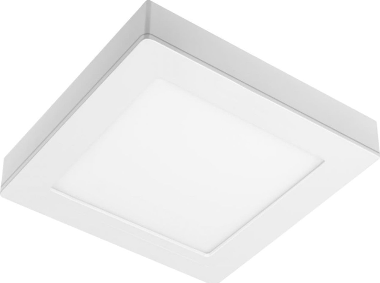 Lampa sufitowa GTV Oprawa LED SAMBA, 14W, 1100lm, IP40, 120, 4000K, kwadrat,2w1 LD-SMBKW14W-21