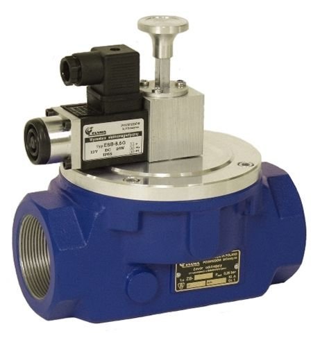 Gazex Zawór grzybkowy odcinający ZB-25 GW 1" wyzwalany 0,25 bar (ZB-25)