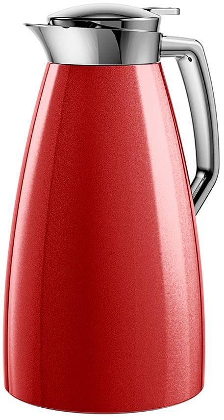 Emsa F4140300 Plaza Isolierkanne. 1 Liter. Rot