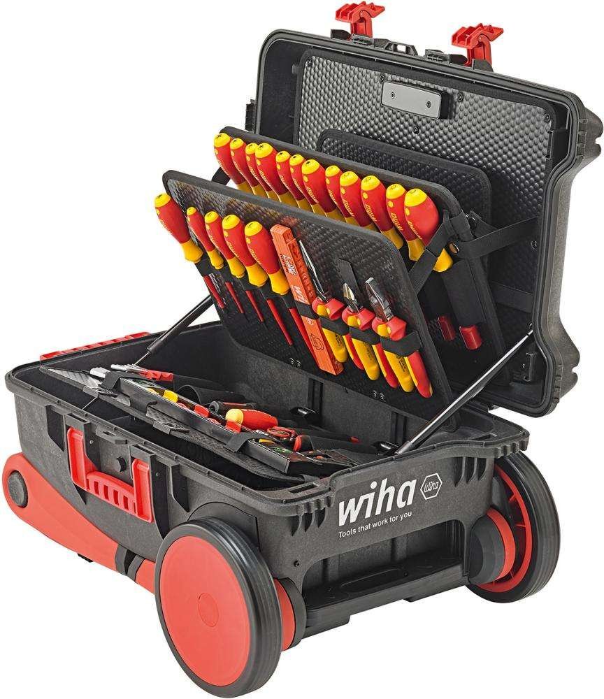 Asortyment narzędzi XXL III dla elektryków, 40-cz. PREMIUM Edition Wiha