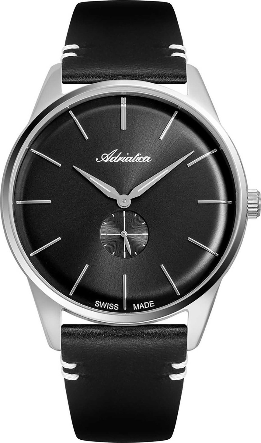 Zegarek Adriatica Zegarek męski Adriatica A8264.5216Q czarny