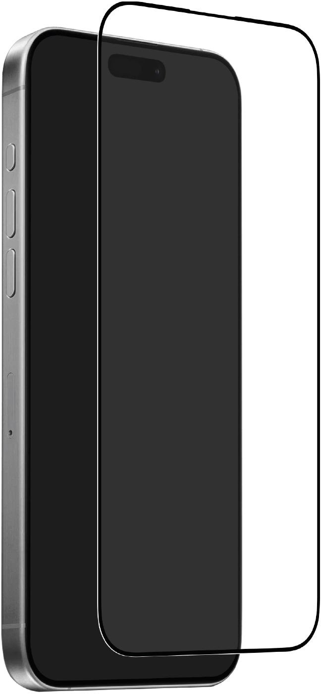 Puro Szkło hartowane Frame na iPhone 17 Pro z aplikatorem i czarną ramką