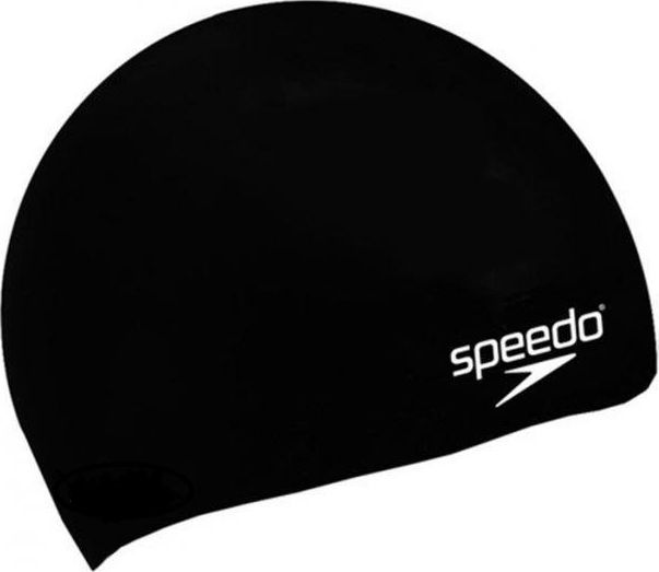 Speedo Dziecięcy czepek silikonowy Moulded Silicone Cap Ju czarny