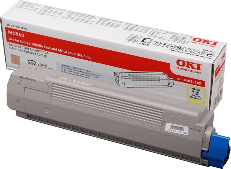 Toner OKI 44059209 Yellow Oryginał (44059209)