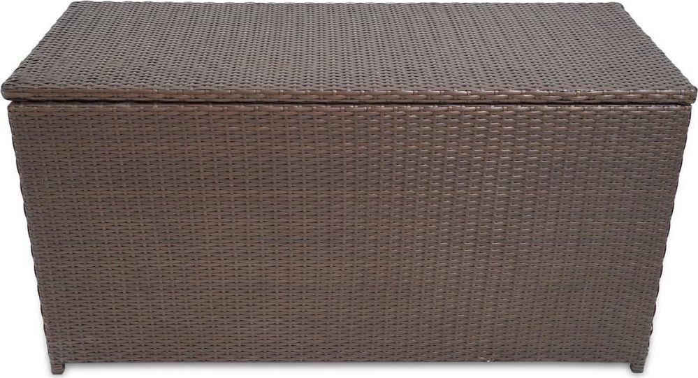 Skrzynia ogrodowa vidaXL 120x50x60 cm Brąz