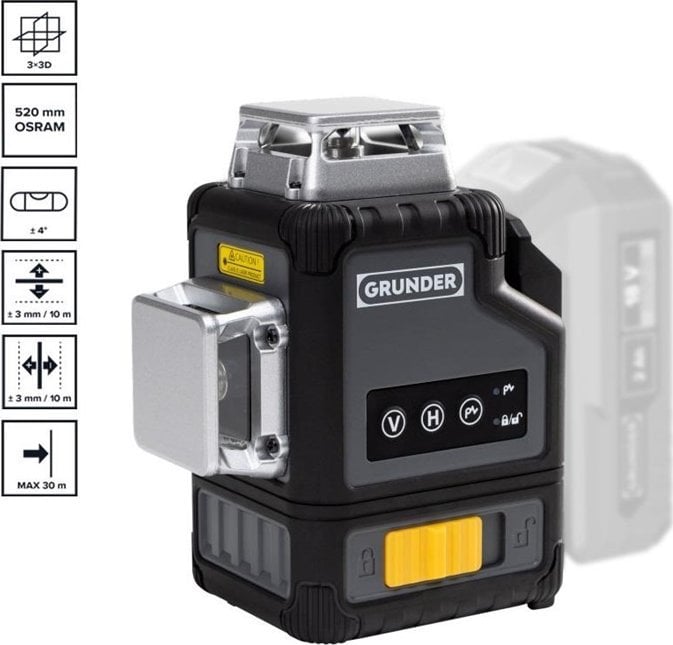 Sourcing CORDLESS LASER LEVEL LY-360G 18V GREEN