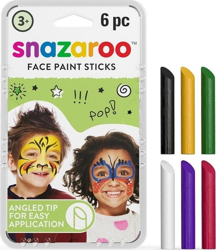 Kredki do malowania twarzy 6szt