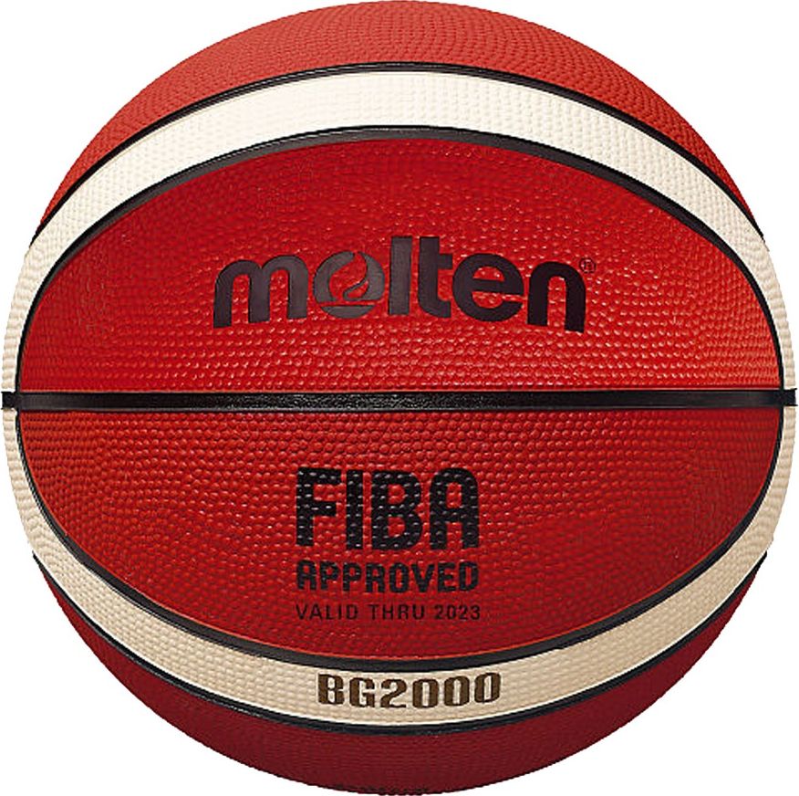 Molten Piłka B6G2000 FIBA pomarańczowa r. 6