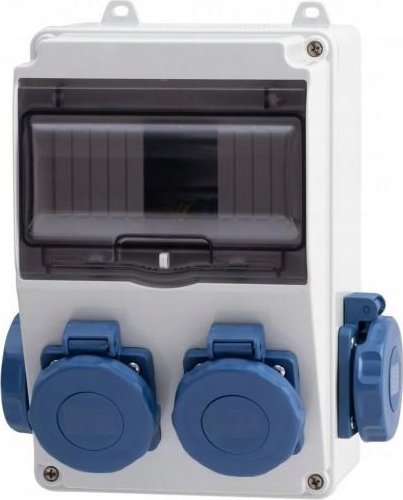 F-Elektro Rozdzielnica LAGO IP65 7M - gniazda 4x230V