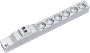 Bachmann Gniazdo BACHMANN 19 6x styk uziemiony 1x wyłącznik ochronny, 2 m