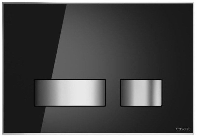 PRZYCISK LICOWANY MOVI II SZKŁO CZARNE