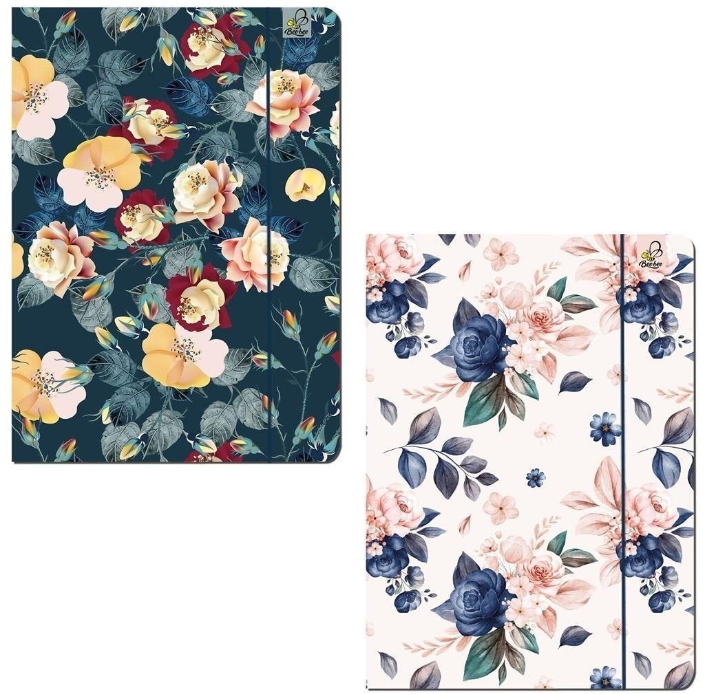 Teczka A4 z gumką Garden mix