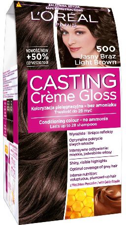 Casting Creme Gloss Krem koloryzujący nr 500 Jasny Brąz