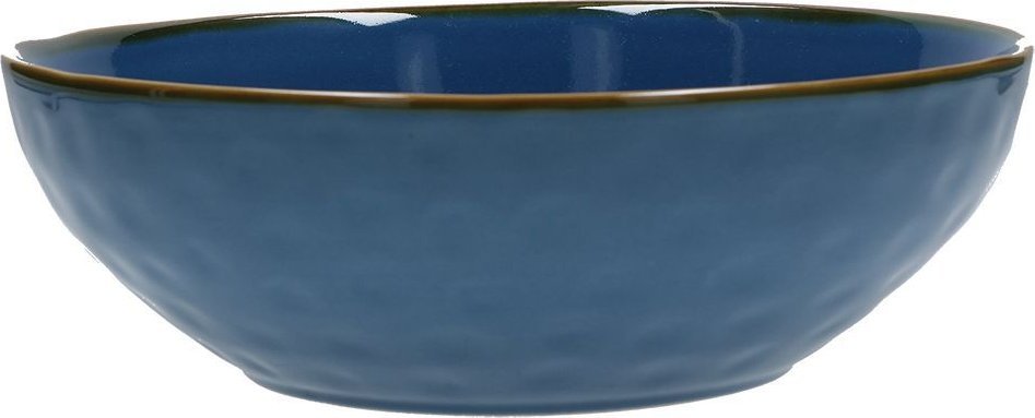NPC Polska Rose&Tulipani Zestaw 2 misek do sałatek z kamionki 26 cm granatowy