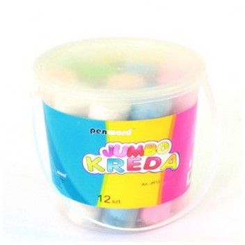 Penword Kreda chodnikowa Jumbo 12szt