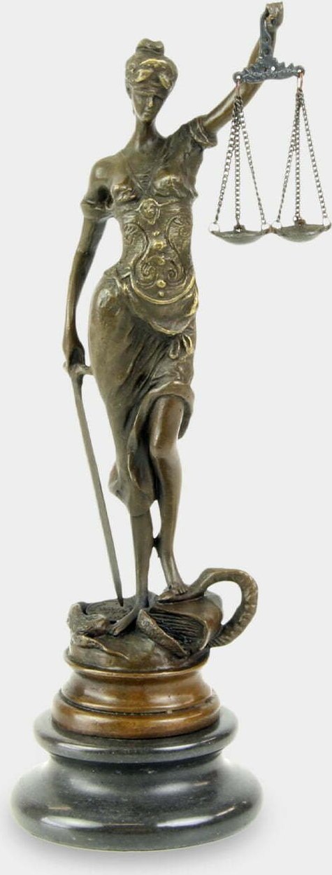 rzezbyzbrazu Temida Bogini Sprawiedliwości 23.5 cm