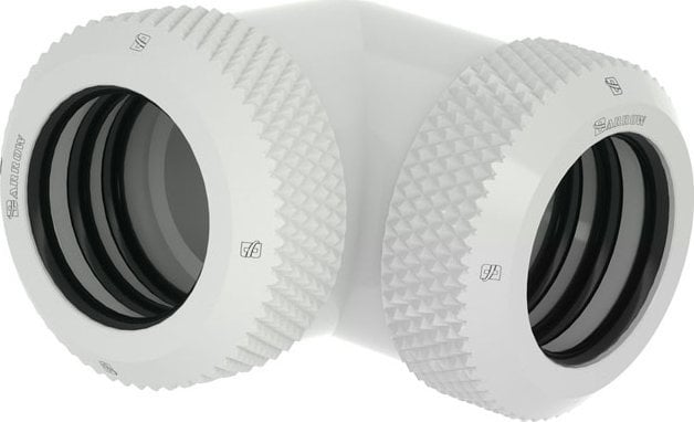 Barrow Barrow Multi-Link Adapter 90 Grad 14mm AD auf 14mm AD Hardtube - weiß