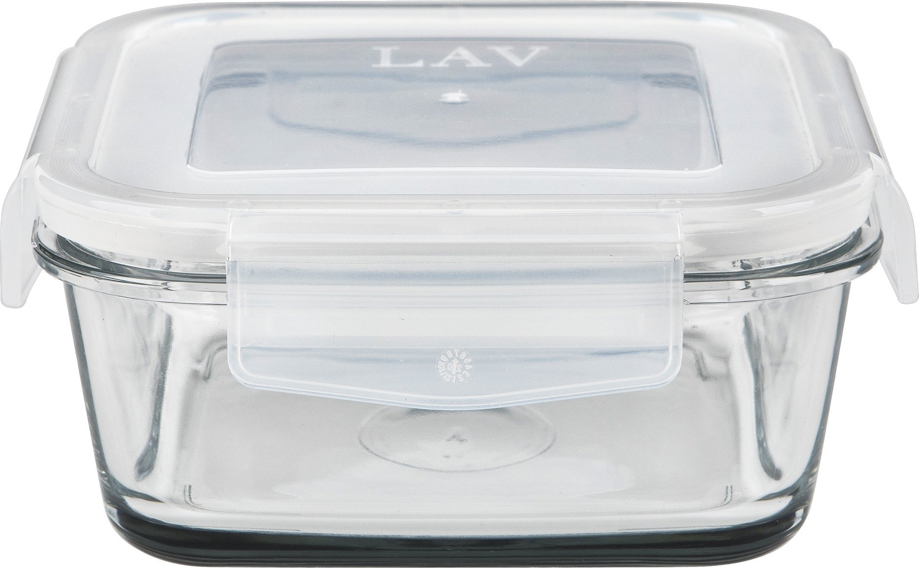 Glasmark Szklany pojemnik 15x15 cm