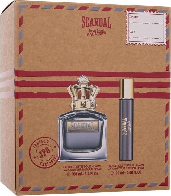 Zestaw Scandal Pour Homme EDT spray 100ml + EDT spray 20ml