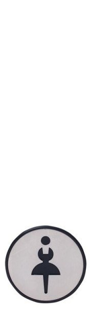 FEMALE TOILET DOOR SIGN 97MM