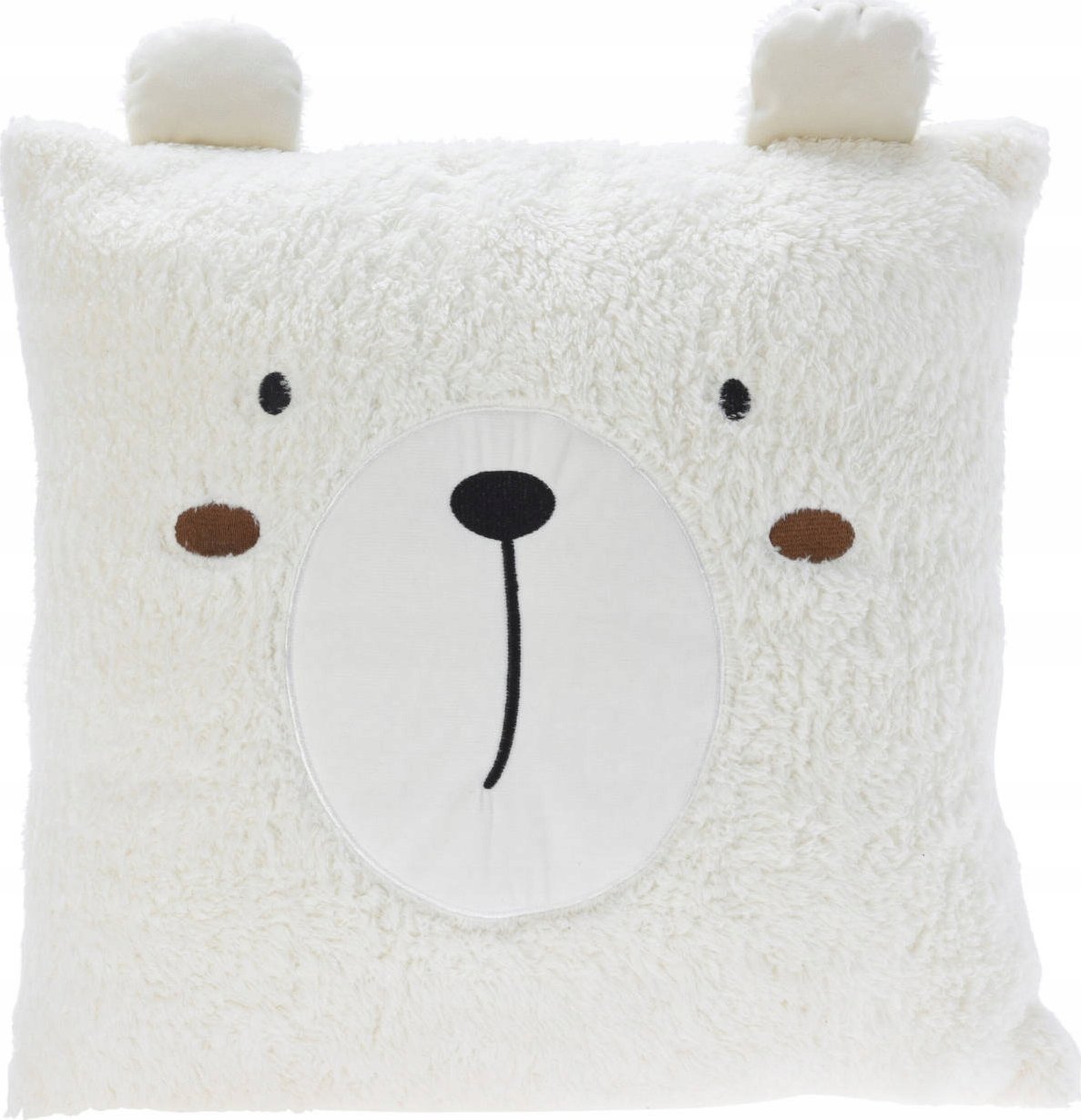 Home Styling Collection Poduszka przytulanka ANIMAL, z uszkami, 43 x 43 cm