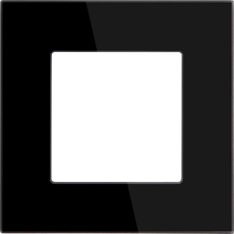 RTX Ramka Szklana Czarna 1-Polowa do Systemu RTX SH