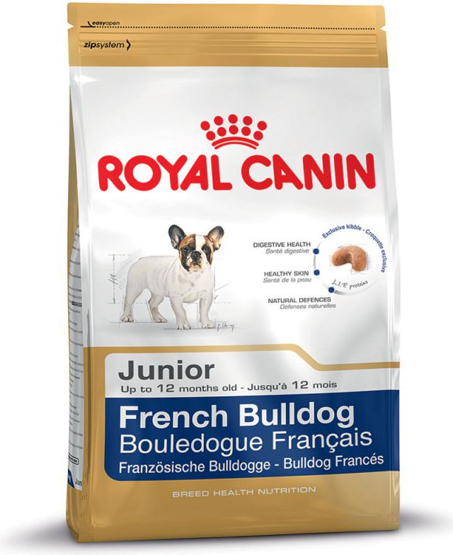 Royal Canin French Bulldog Junior karma sucha dla szczeniąt do 12 miesiąca, rasy bulldog francuski 10 kg