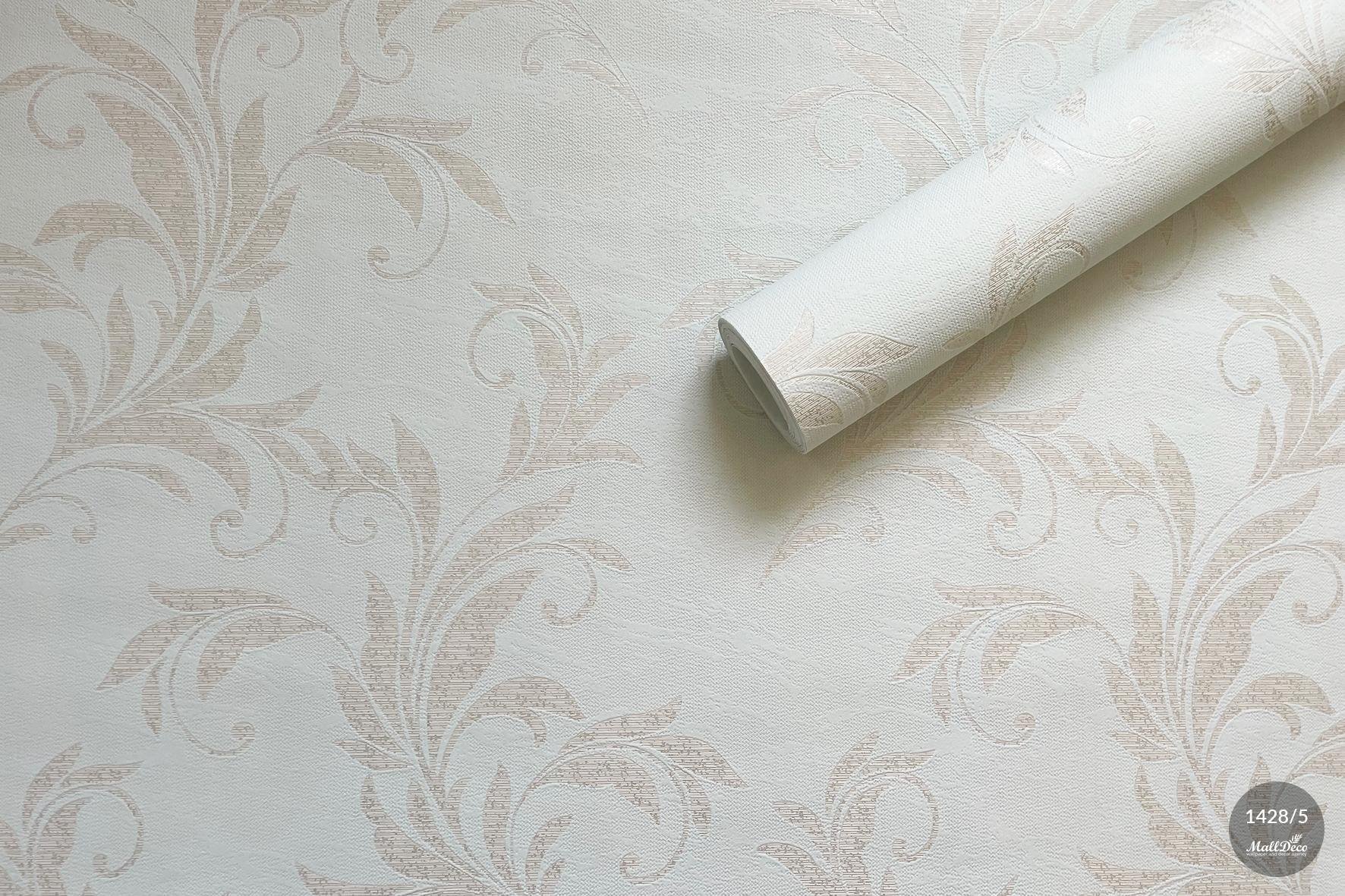 MallDeco TAPETA WINYLOWA MONTANA, JASNOZIELONA