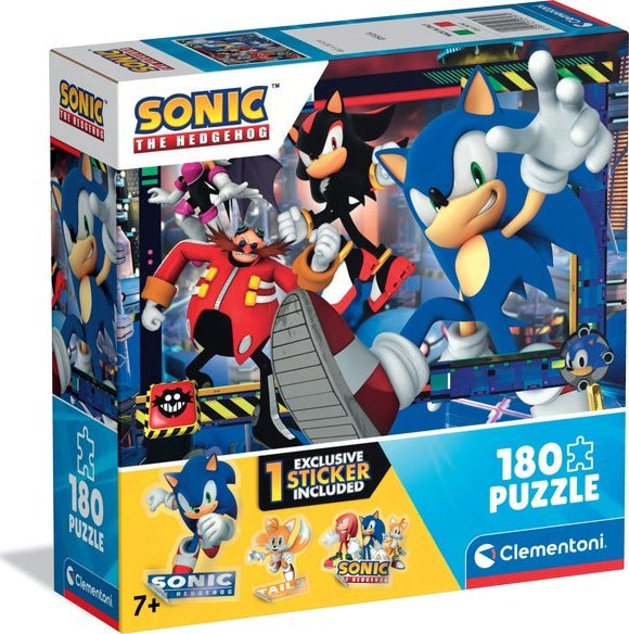 Clementoni Puzzle Sonic 180 elementów (29797)
