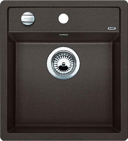 Zlewozmywak Blanco Dalago 45 Silgranit kawowy z korkiem automatycznym (517165)
