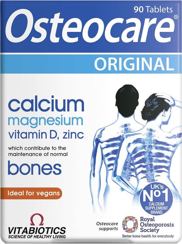 Alkotest VITABIOTICS_Osteocare Original suplement diety na zdrowe kości 90 tabletek