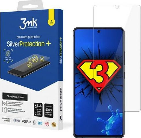 3MK 3MK Silver Protect+ Sam G770 S10 Lite Folia Antymikrobowa montowana na mokro