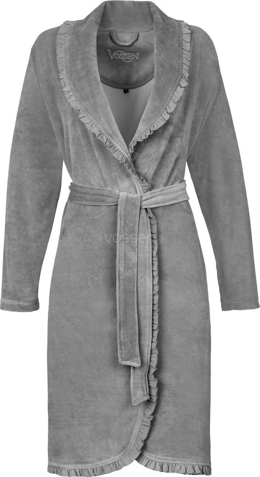 Vossen Szlafrok Ariel kolor popielaty L 738