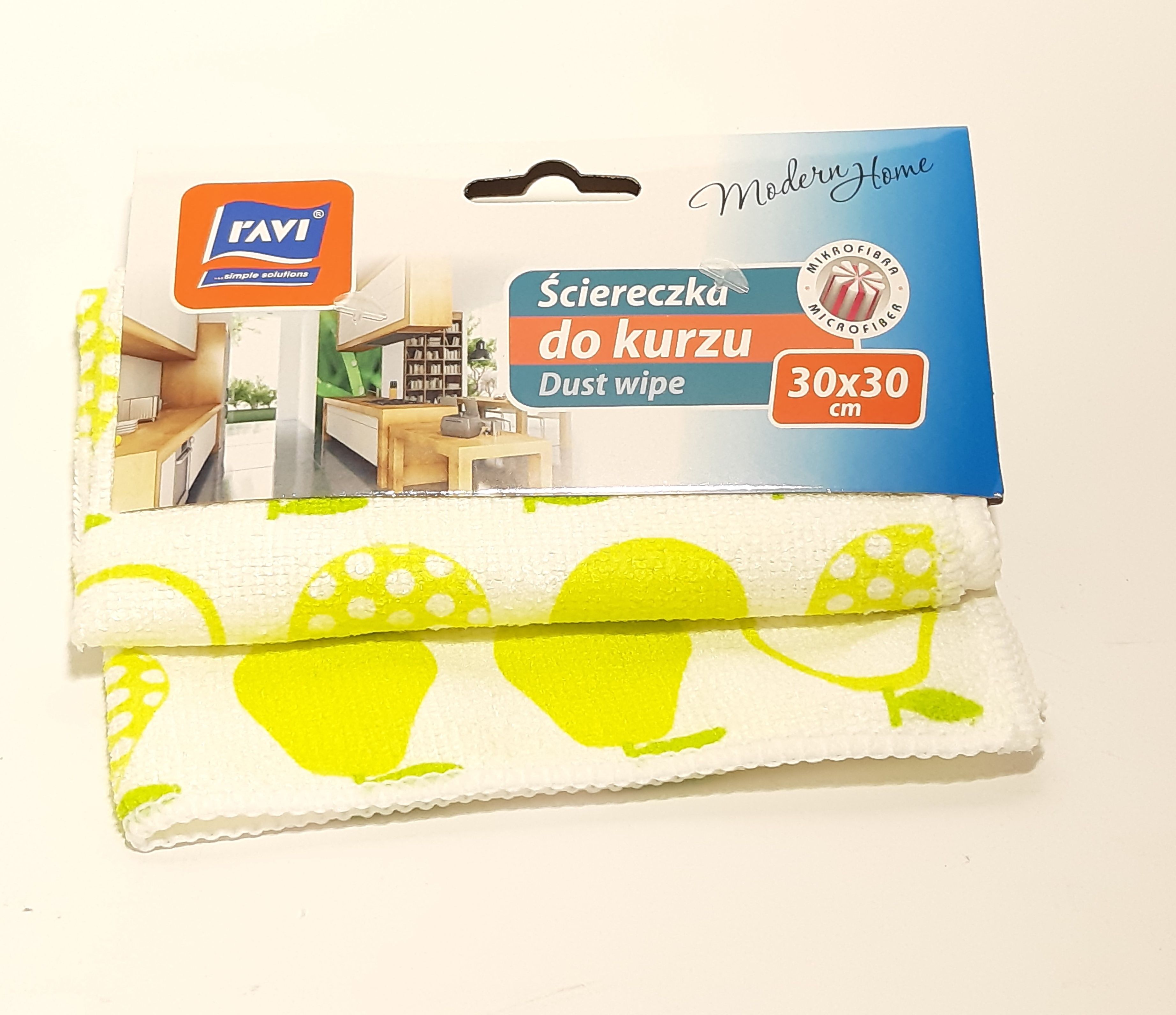 Ravi Ściereczka do kurzu MODERN HOME mikrofibra 30 x 30cm