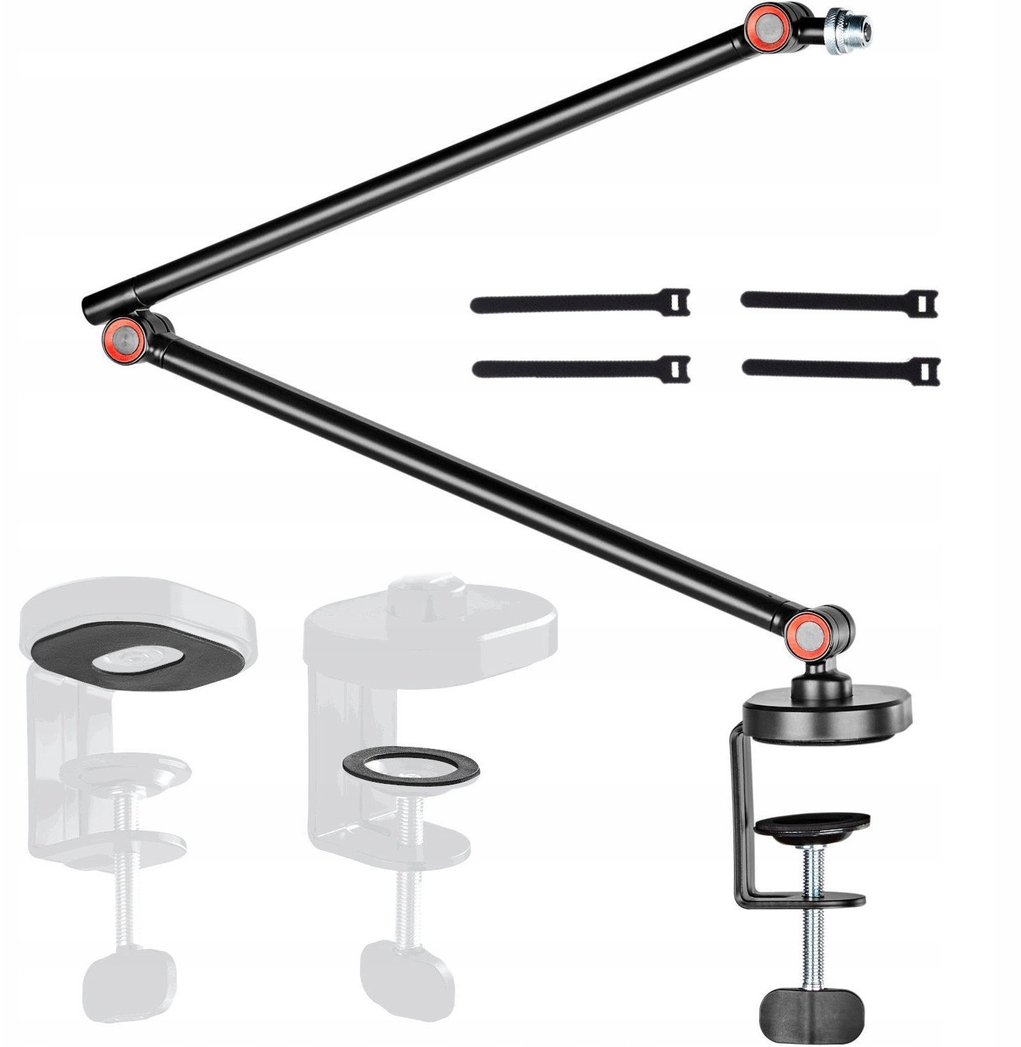 MOZOS SB44 STATYW BIURKOWY NA MIKROFON RAMIĘ CZARNY