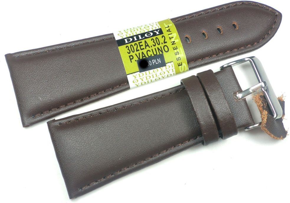 Diloy Skórzany pasek do zegarka 30 mm Diloy 302EA.30.2
