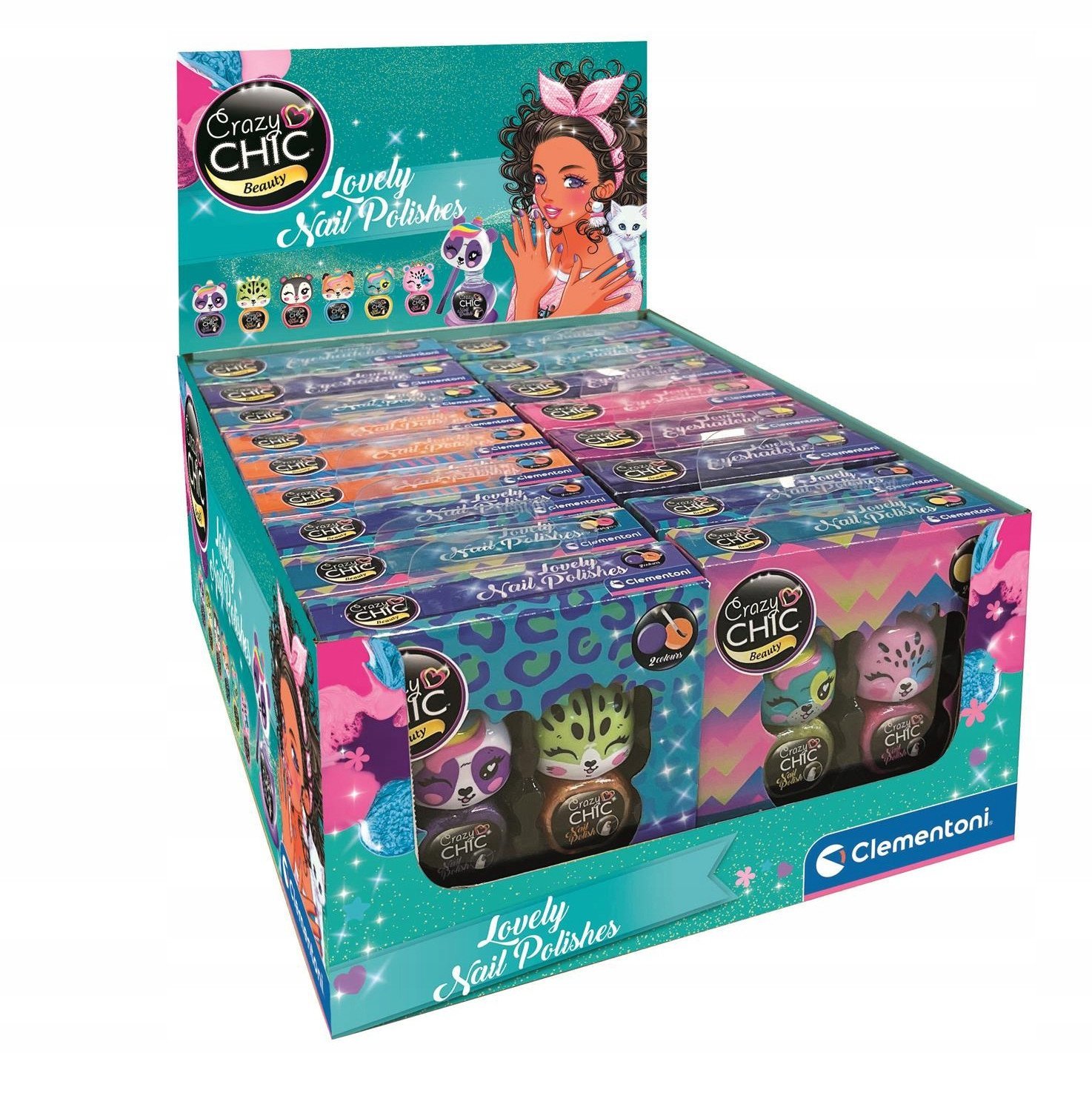CLE Crazy Chic 2xlakier Lovely 3wz 18/disp 18849