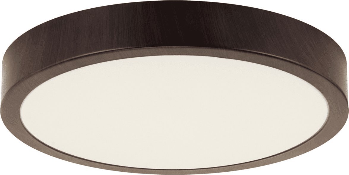 Lampa sufitowa IDEUS Nasufitowa lampa Atut 4154 Ideus LED 36W 4100K metalowa IP44 wenge