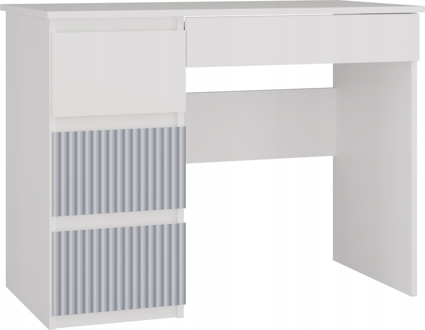 Topeshop BIURKO MIJAS ARTESO LEWE BIAŁY / NIEBIESKI