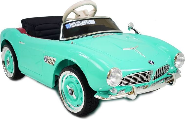 Import SUPER-TOYS ORYGINALNE BMW 507, MIĘKKIE KOŁA, MIĘKKIE SIEDZENIE, FUNKCJA BUJANIA, FULL OPCJA/SX1938