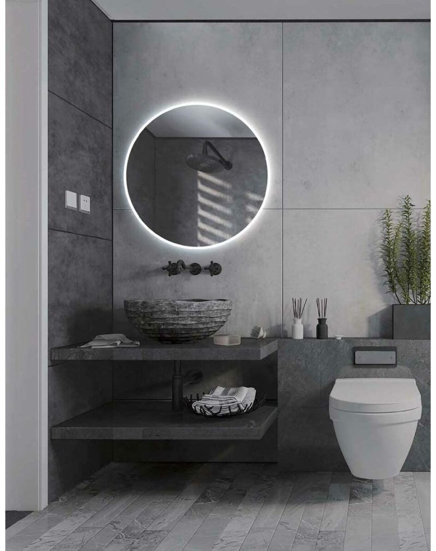 Lustro łazienkowe z oświetleniem LED Ledimex LOND004-90 Lustro