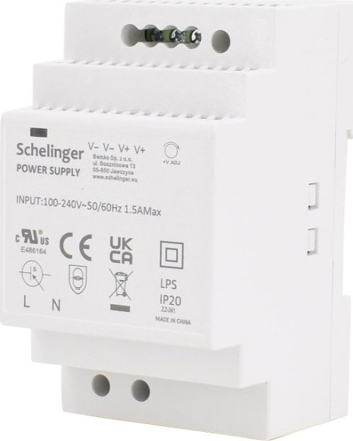 Zasilacz Na Szynę Din Th-35 24V Dc 60W A21-Ldd060-3P-24V Bemko