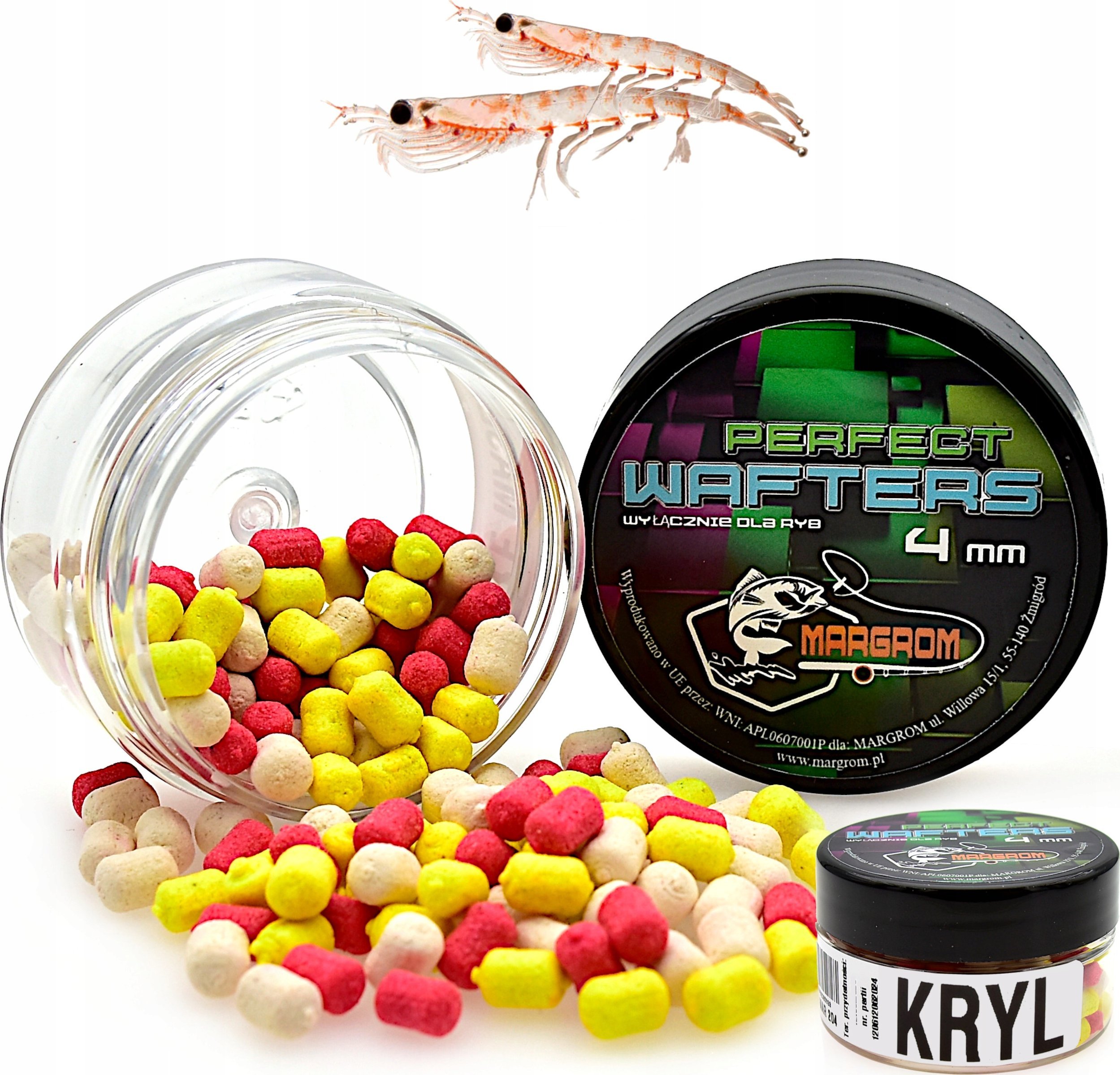 Margrom MARGROM Perfect WAFTERS 4mm 25ml aromat KRYL przynęta