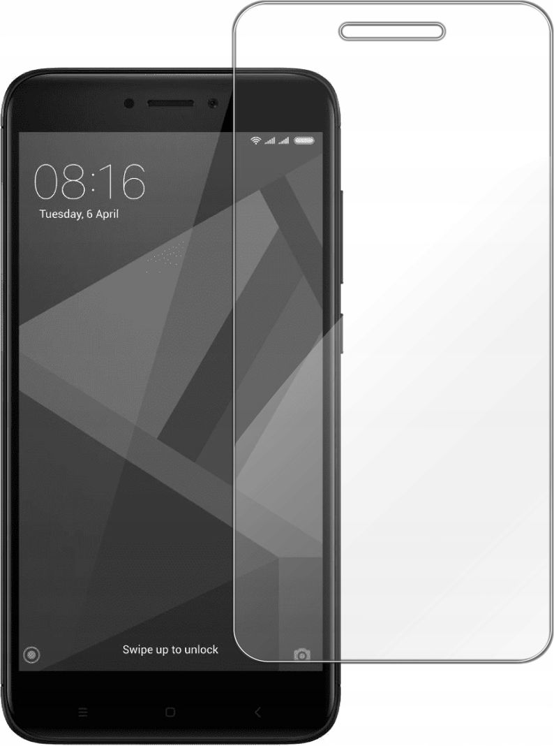 etumi Szkło Hartowane Do Xiaomi Redmi 4X Szybka Na Ekran Szkiełko Ochronne Na Ekran Twarde Płaskie Przód / Ochrona Matrycy Telefonu Glas0118