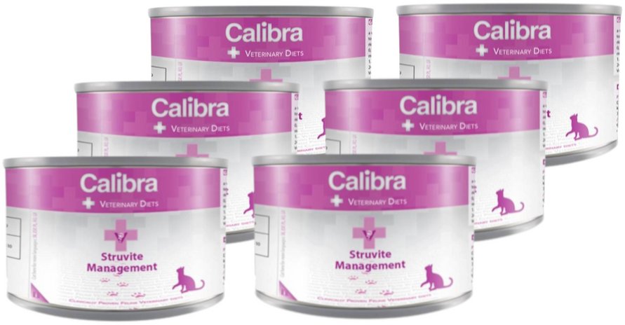Calibra Veterinary Diets Cat Struvite 6x200g
